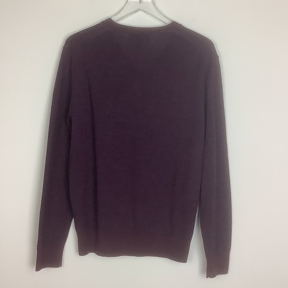 Banana Republic Men's Merino Wool V Neck Sweater M - Picture 9 of 15